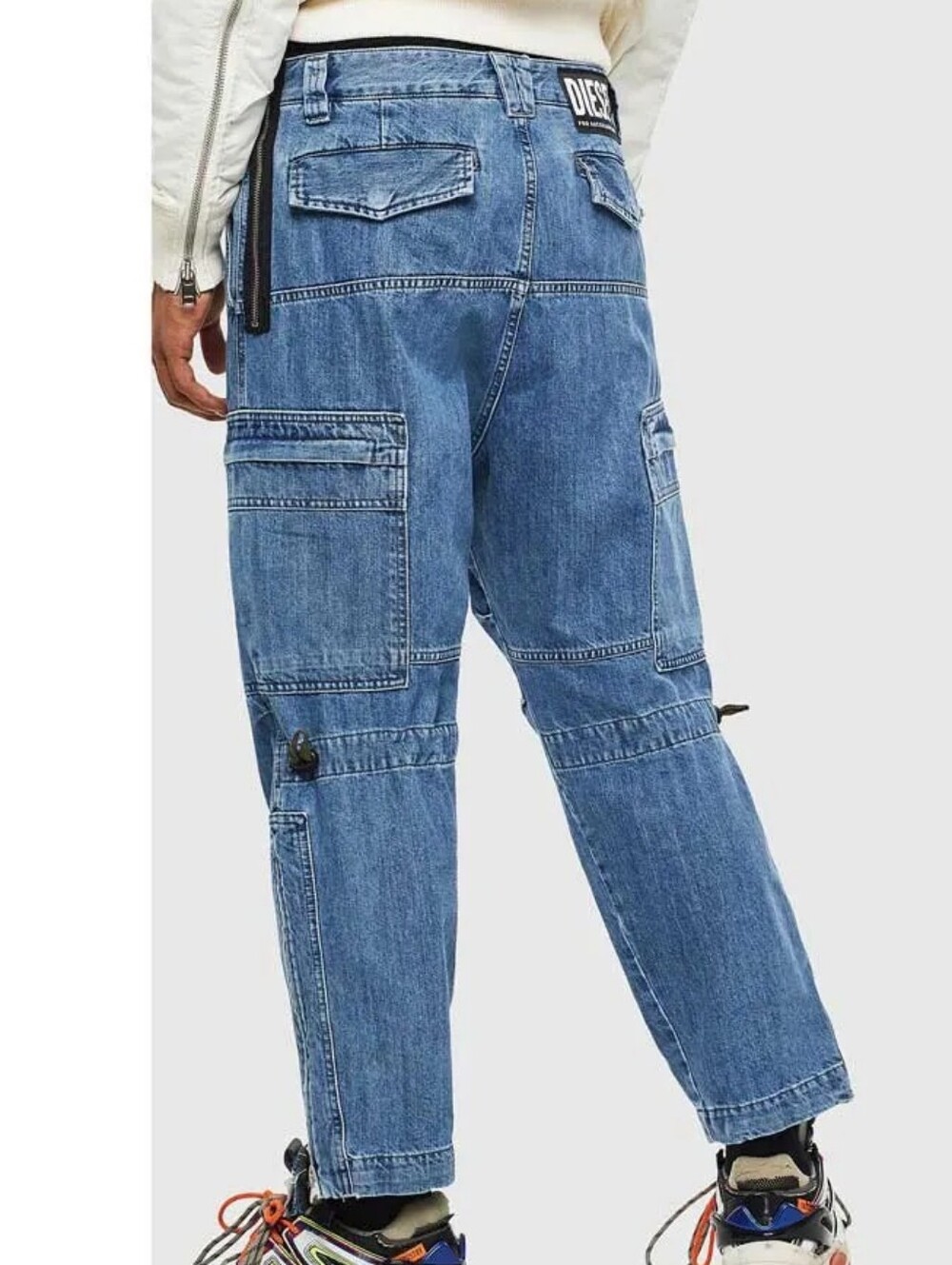 Deisel D-Luks Relaxed Cargo Style Jeans